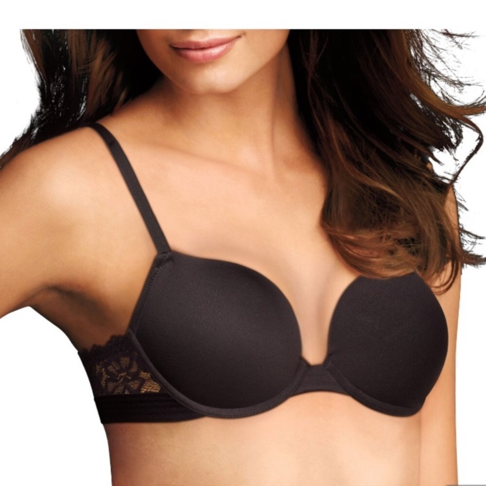 Maidenform Black Push-Up Bra 34B NWT